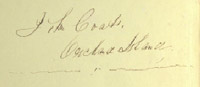 John Coats Signature