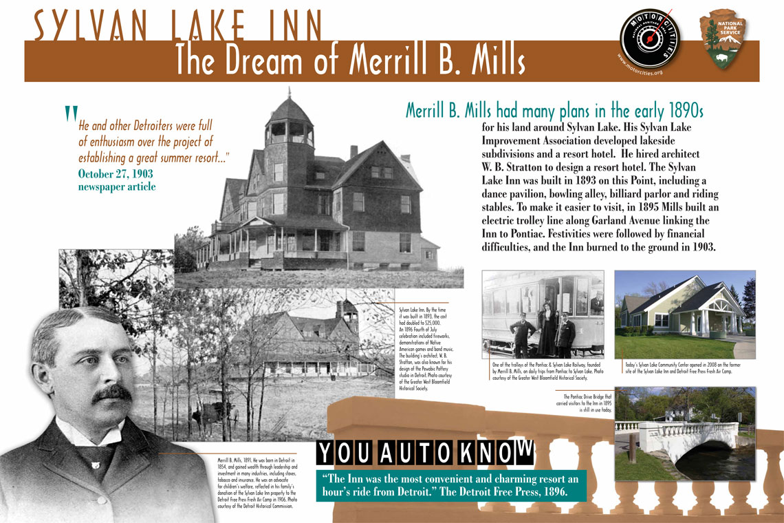 Sylvan Lake Inn The Dream of Merrill B. Mills