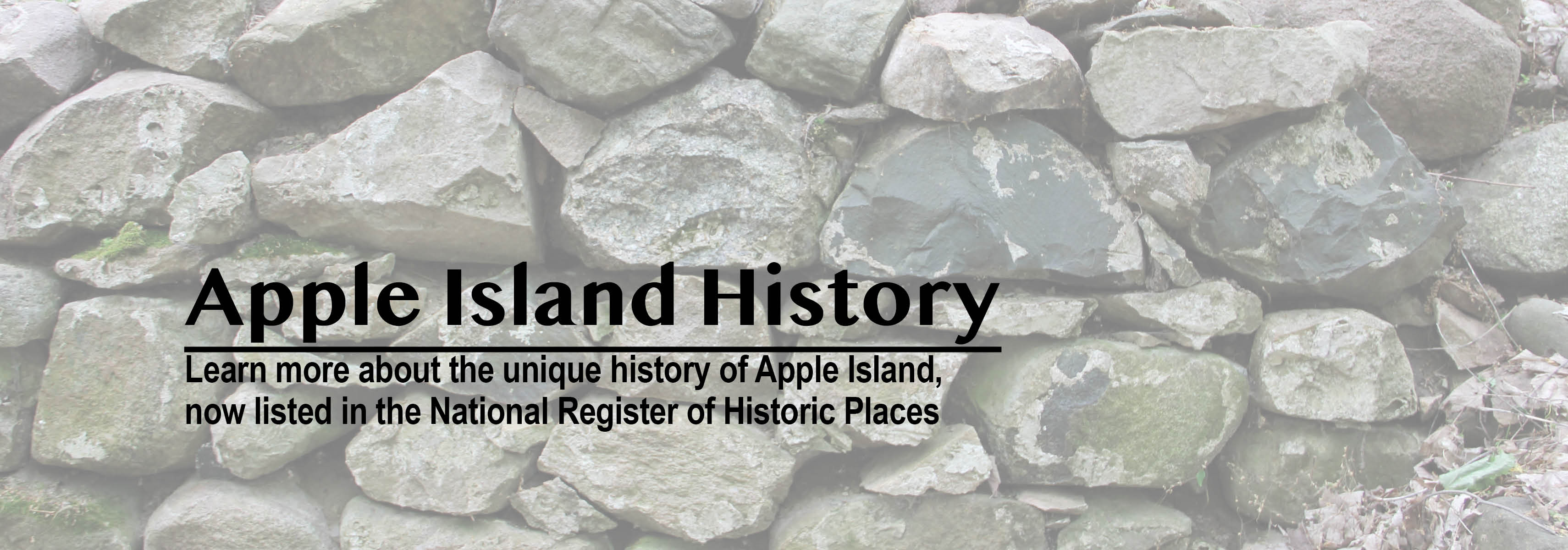 Apple Island History