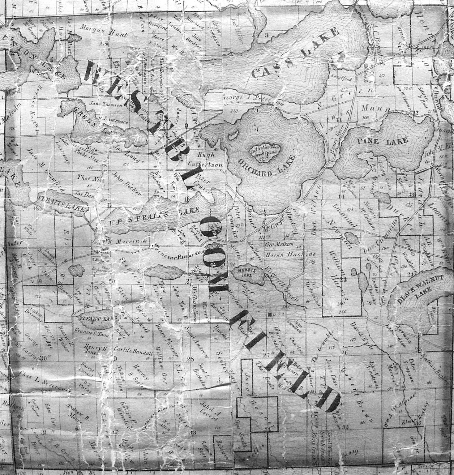 Maps — Greater West Bloomfield Historical Society
